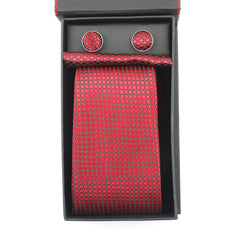 Men's Neck Tie Box - Maroon