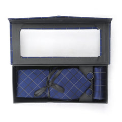 Men's Neck Tie Box - Navy Blue