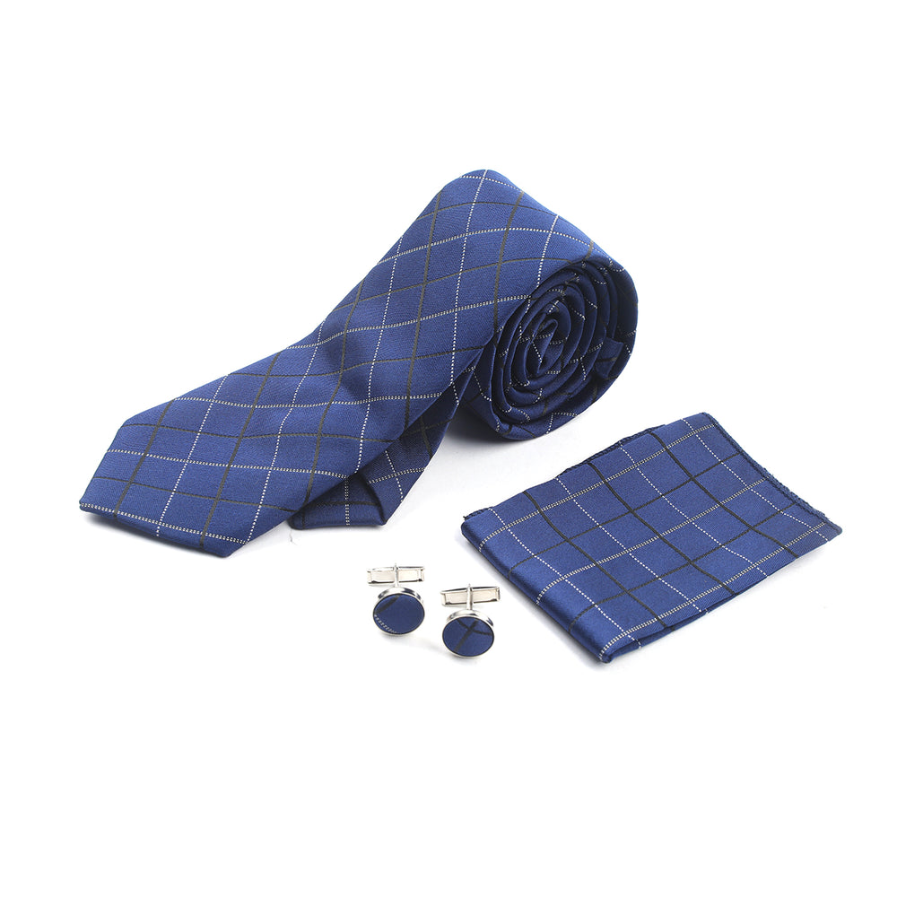 Men's Neck Tie Box - Navy Blue, Men's Tie, Chase Value, Chase Value