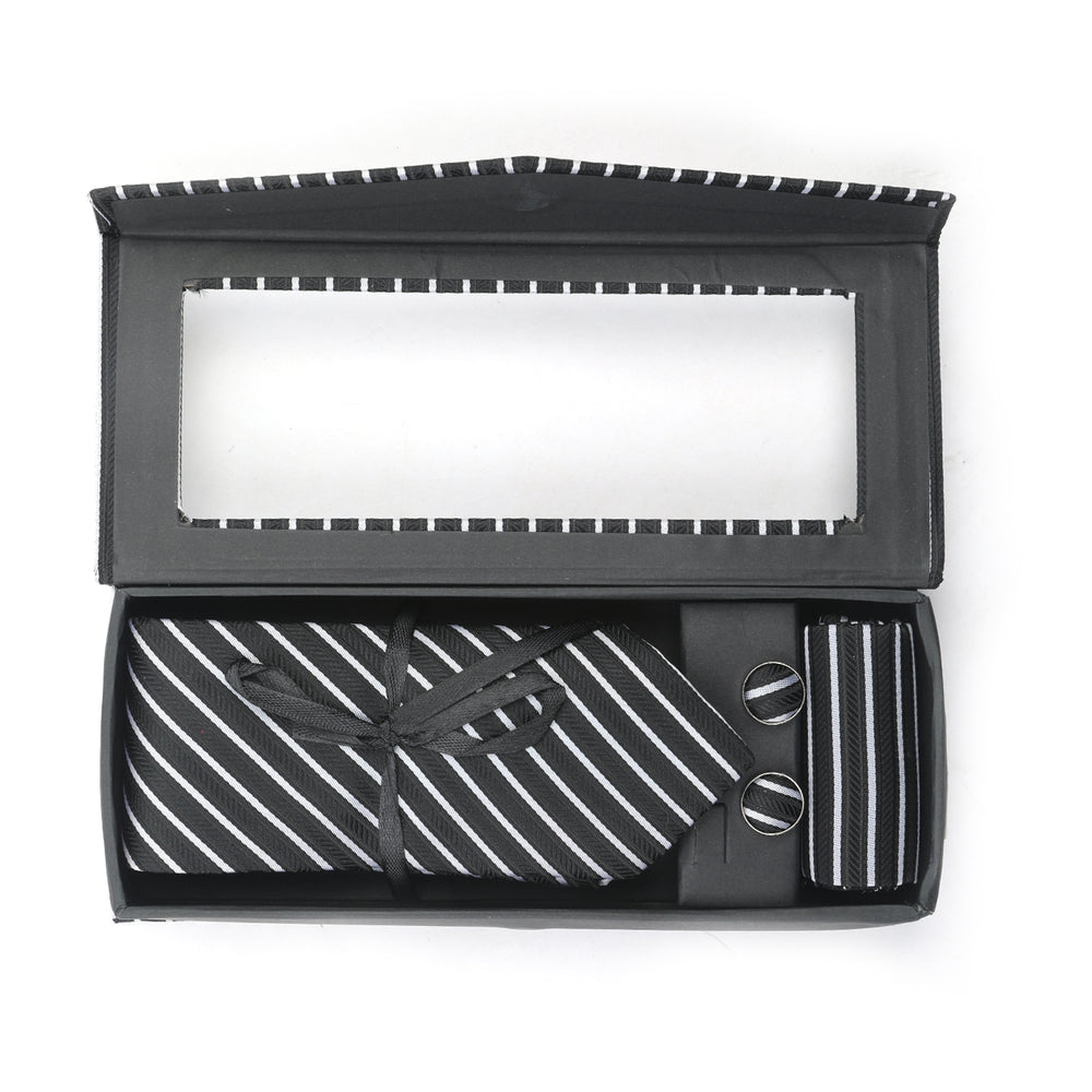Men's Neck Tie Box - Black, Men's Tie, Chase Value, Chase Value
