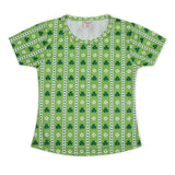 Valuable Girls Independence Day Half Sleeves T-Shirt - Light Green, Girls T-Shirts, Chase Value, Chase Value