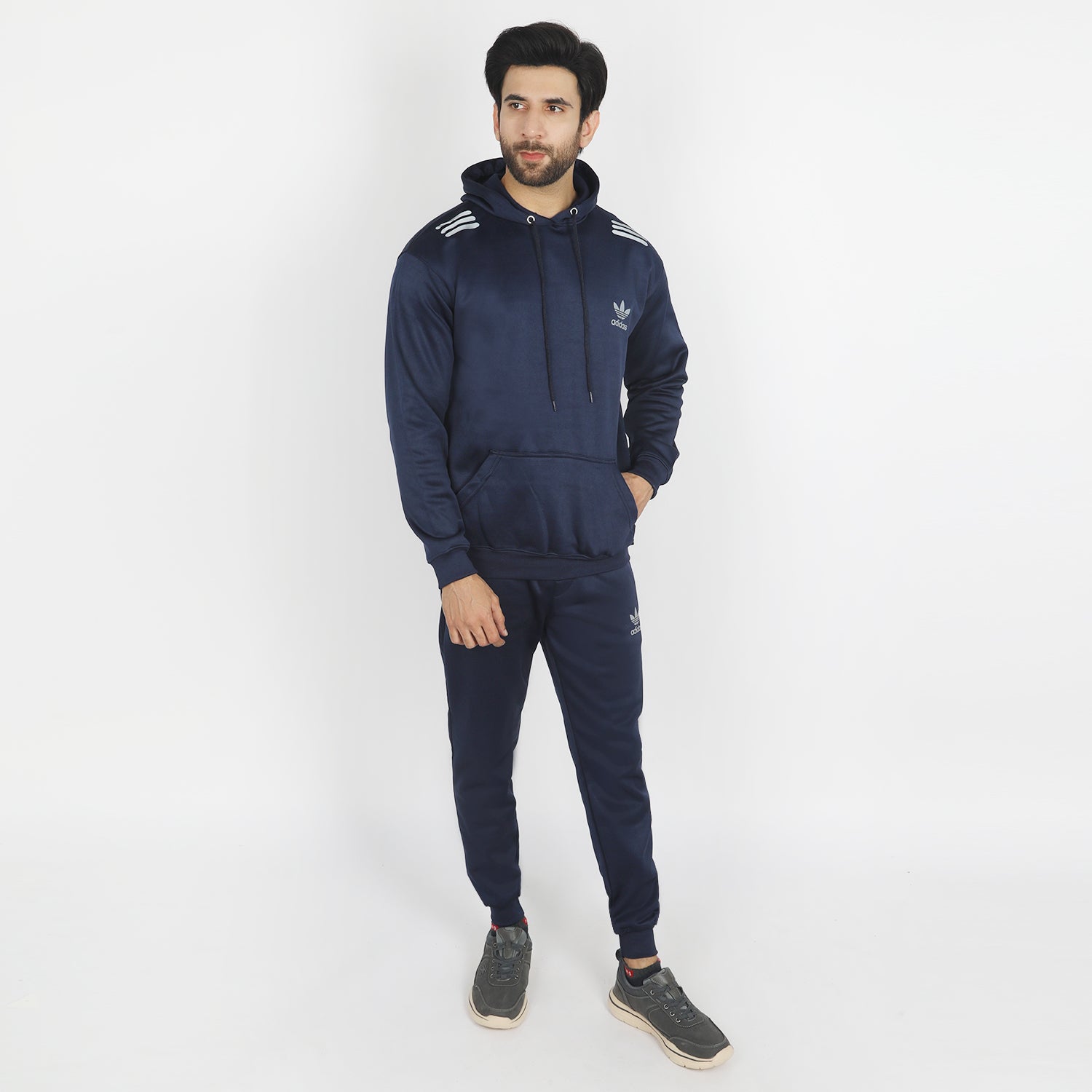 Men's Full Sleeves Track Suit - Navy Blue, Men's Track Suits, Chase Value, Chase Value