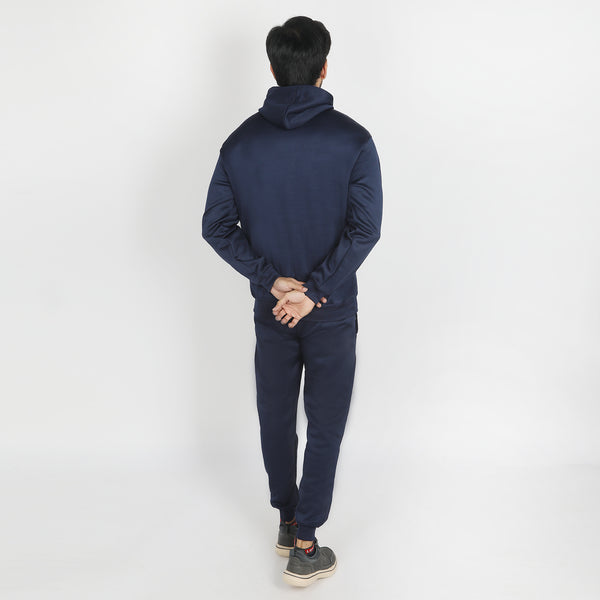 Men's Full Sleeves Track Suit - Navy Blue