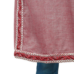 Women's Stitched Kurti - Maroon
