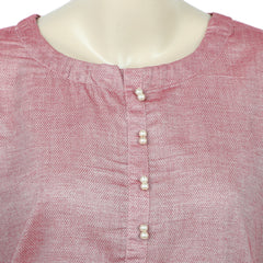 Women's Stitched Kurti - Maroon