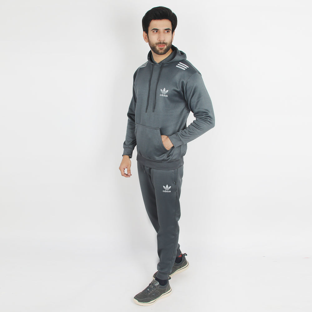 Men's Full Sleeves Track Suit - Dark Grey, Men's Track Suits, Chase Value, Chase Value