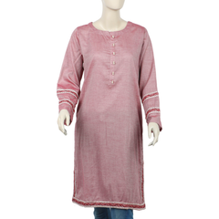 Women's Stitched Kurti - Maroon