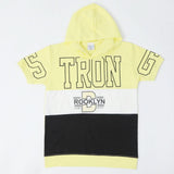 Boys Hooded T-Shirt - Yellow, Boys T-Shirts, Chase Value, Chase Value