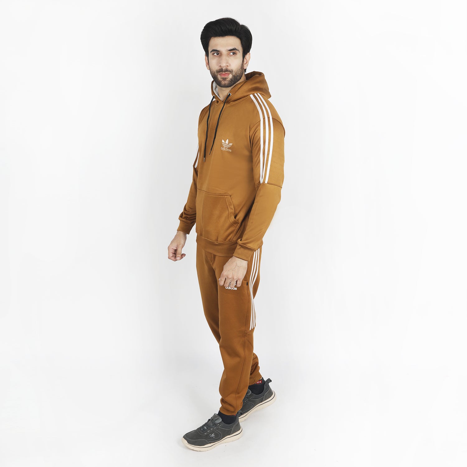 Men's Full Sleeves Track Suit - Brown, Men's Track Suits, Chase Value, Chase Value