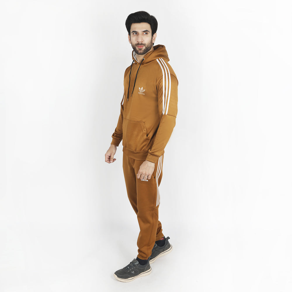 Men's Full Sleeves Track Suit - Brown, Men's Track Suits, Chase Value, Chase Value
