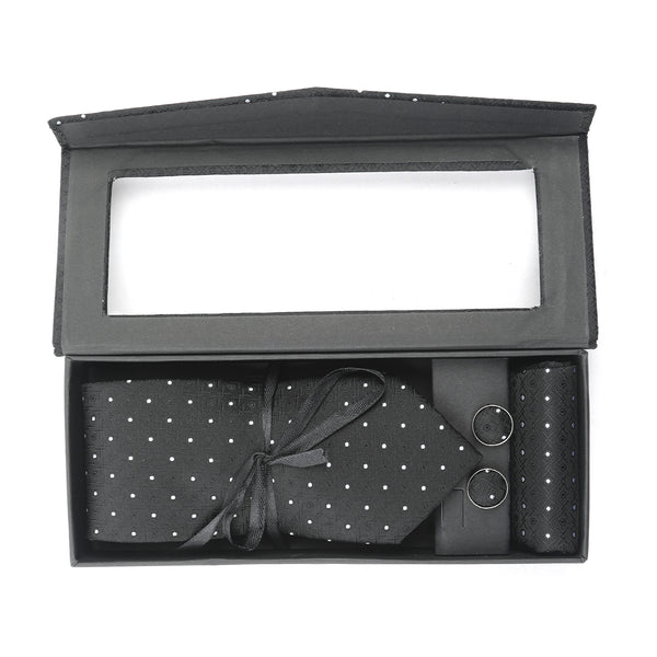 Men's Neck Tie Box - Black & White