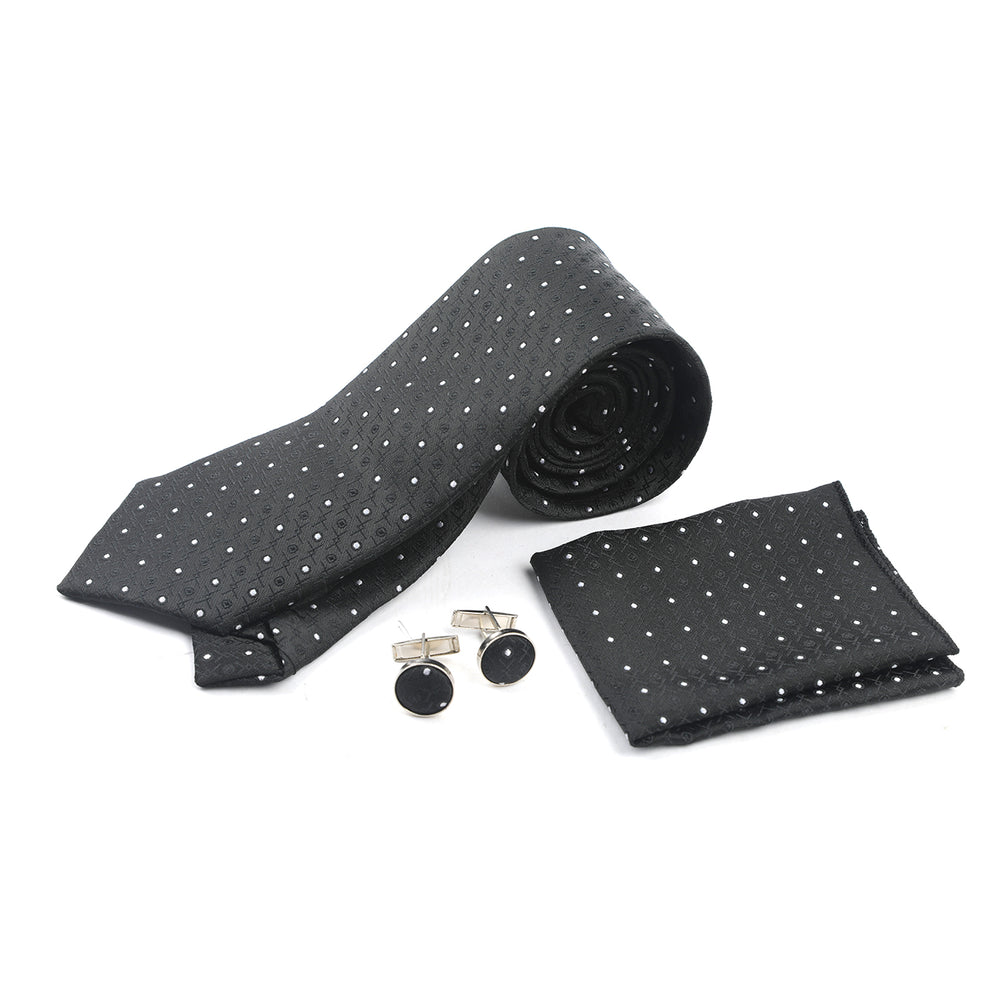 Men's Neck Tie Box - Black & White, Men's Tie, Chase Value, Chase Value