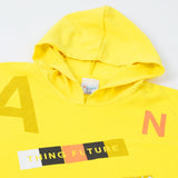 Boys Hooded T-Shirt - Yellow, Boys T-Shirts, Chase Value, Chase Value