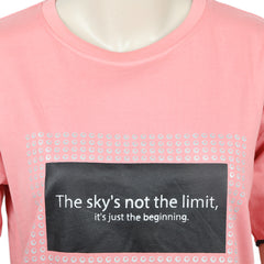 Eminent Women's Half Sleeves T-Shirt - Flamingo