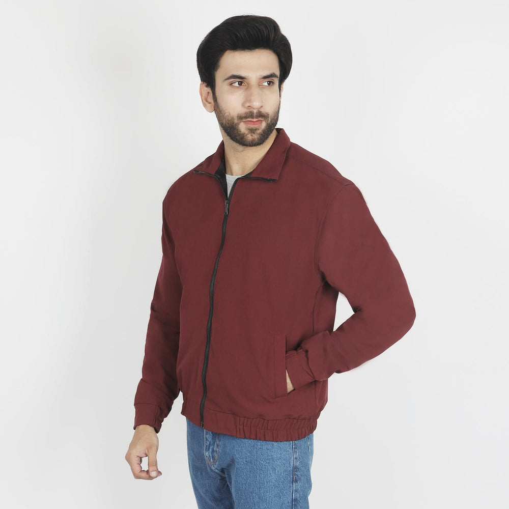 Men's Jacket - Maroon, Men's Jackets & Hoodies, Chase Value, Chase Value