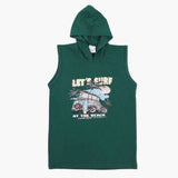 Boys Hooded Sando T-Shirt - Green, Boys Sando, Chase Value, Chase Value