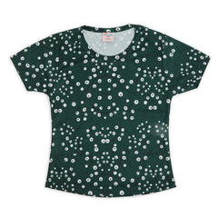 Valuable Girls Independence Day Half Sleeves T-Shirt - Green