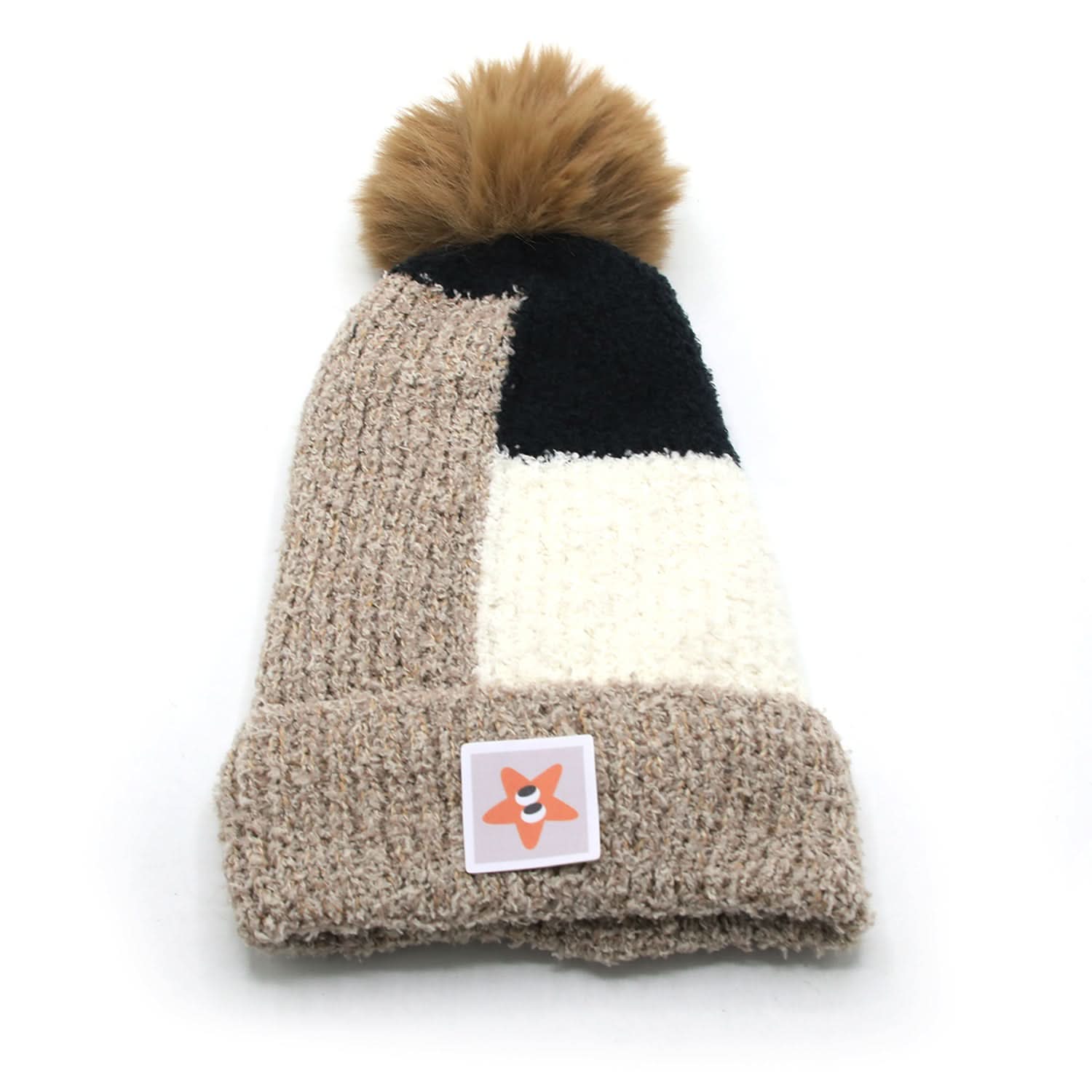 Kids Woollen Cap - Brown, Boys Caps & Gloves, Chase Value, Chase Value