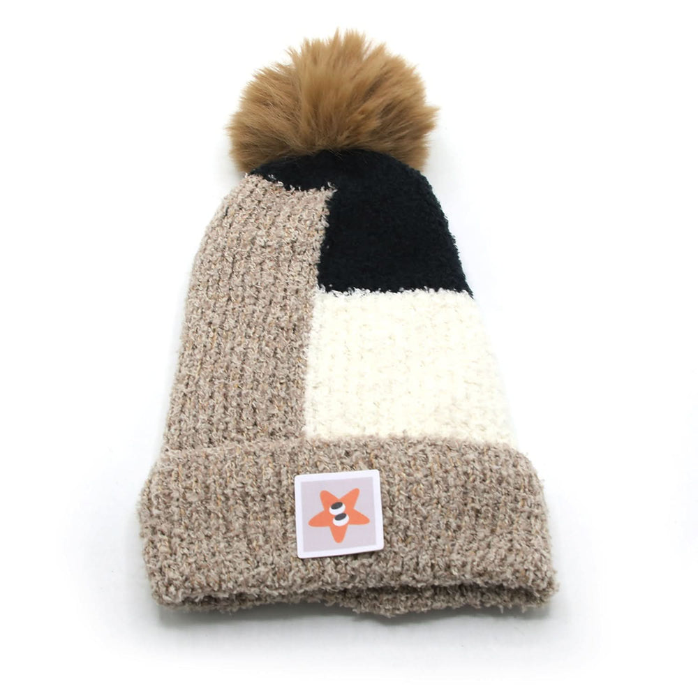 Kids Woollen Cap - Brown, Boys Caps & Gloves, Chase Value, Chase Value