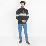 Eminent Men's Full Sleeves Sweaters - Charcoal, Men's Sweater & Sweat Shirts, Eminent, Chase Value