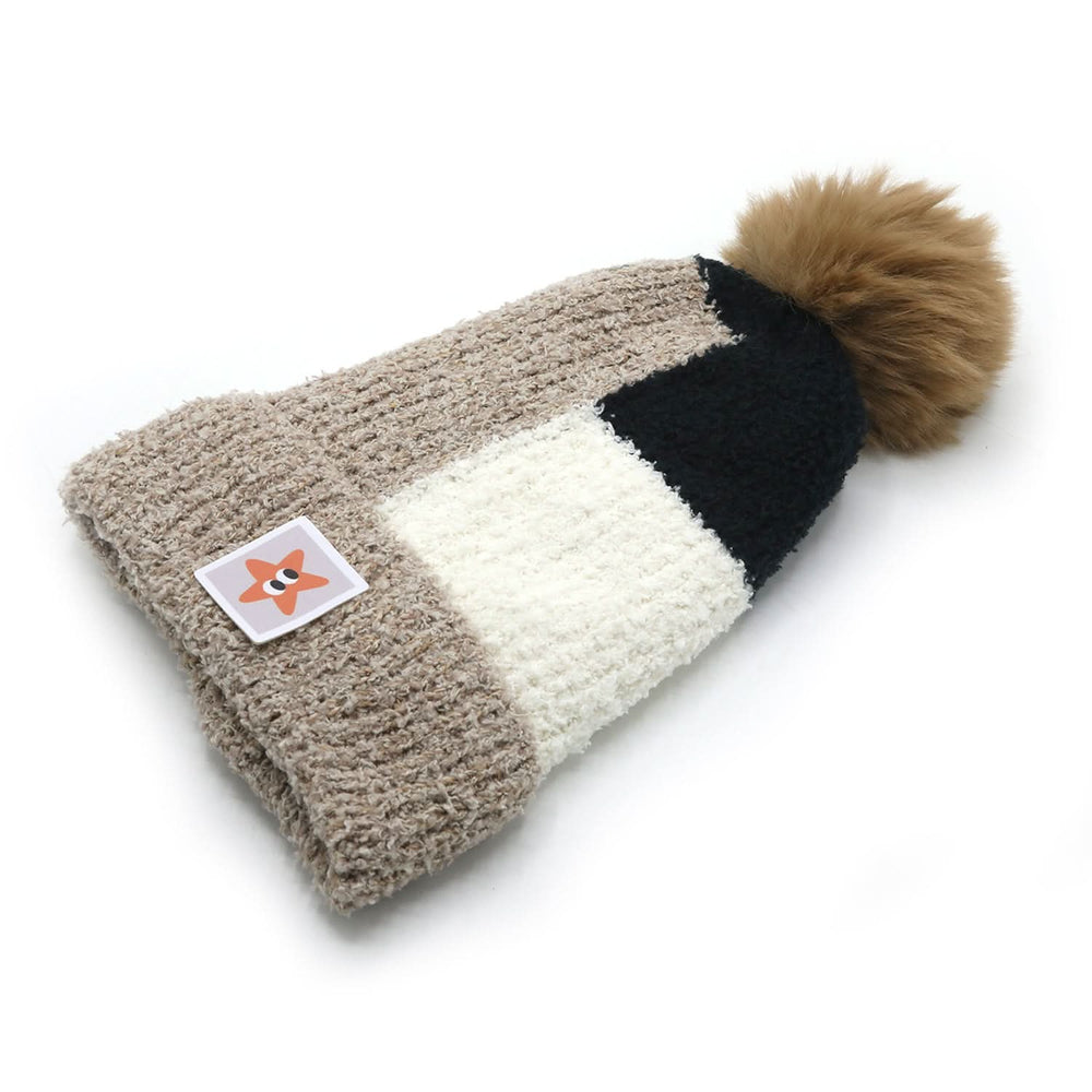 Kids Woollen Cap - Brown, Boys Caps & Gloves, Chase Value, Chase Value