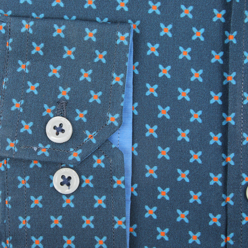 Eminent Men's Printed Shirt - Teal, Men's Shirts, Eminent, Chase Value