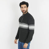Eminent Men's Full Sleeves Sweaters - Charcoal, Men's Sweater & Sweat Shirts, Eminent, Chase Value