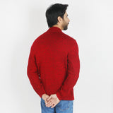 Eminent Men's Full Sleeves Sweater - Maroon, Men's Sweater & Sweat Shirts, Eminent, Chase Value