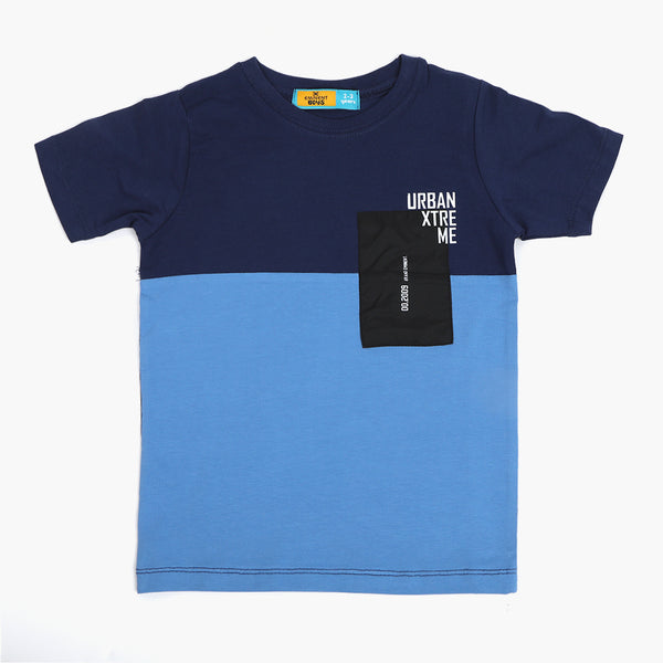Eminent Boys Half Sleeves T-Shirt - Sky Blue, Boys T-Shirts, Eminent, Chase Value