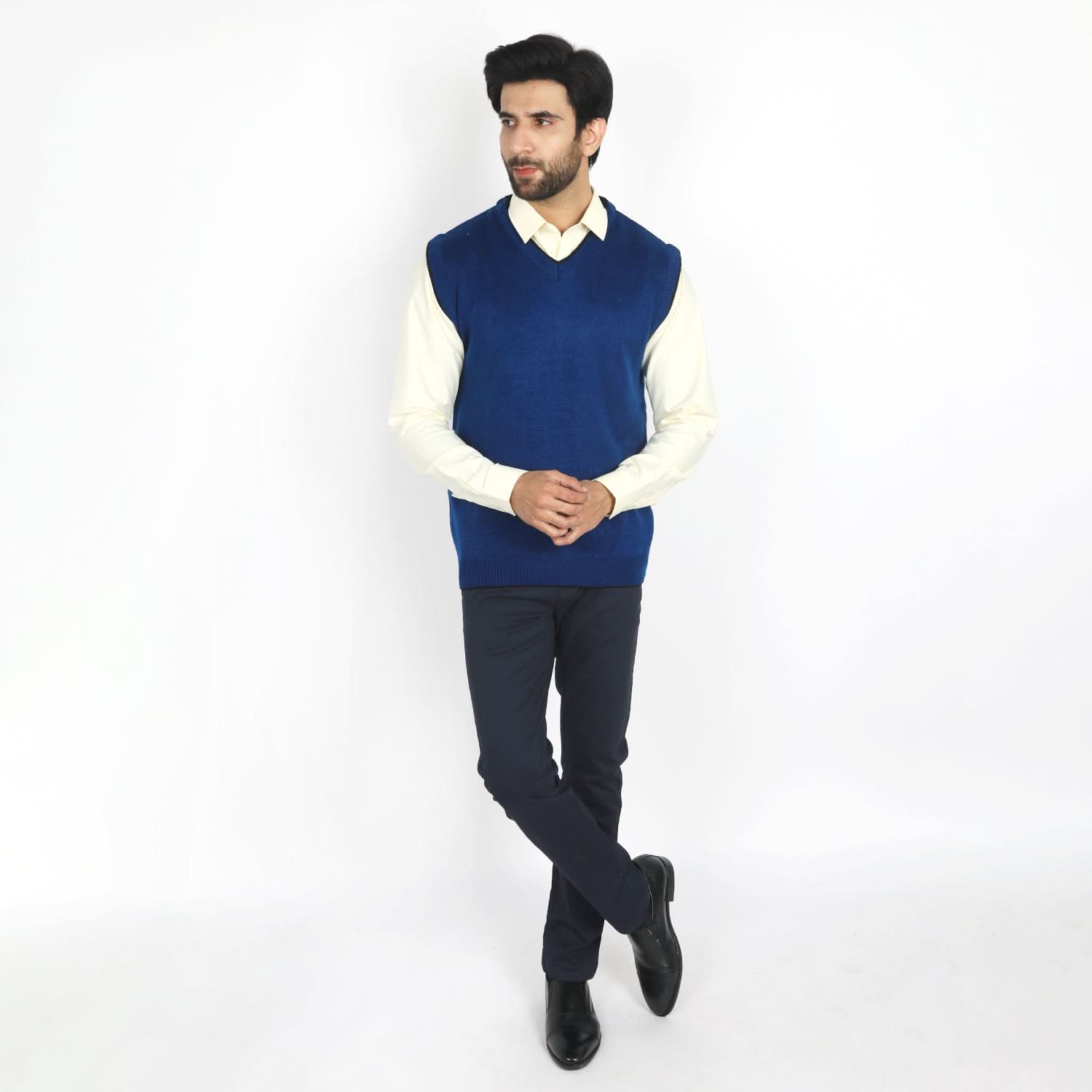Men's Sleevesless Sweater - Royal, Men's Sweater & Sweat Shirts, Chase Value, Chase Value