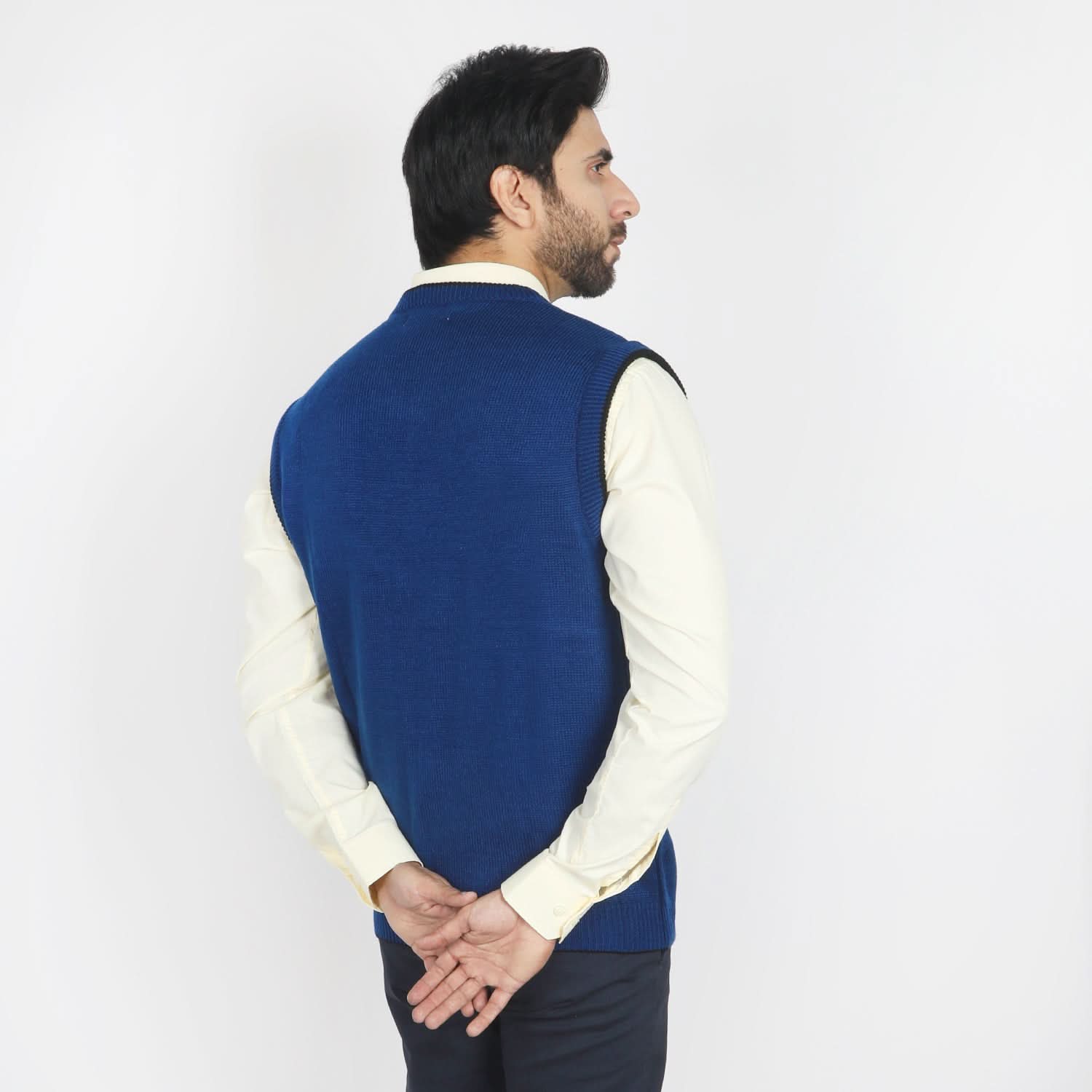 Men's Sleevesless Sweater - Royal, Men's Sweater & Sweat Shirts, Chase Value, Chase Value
