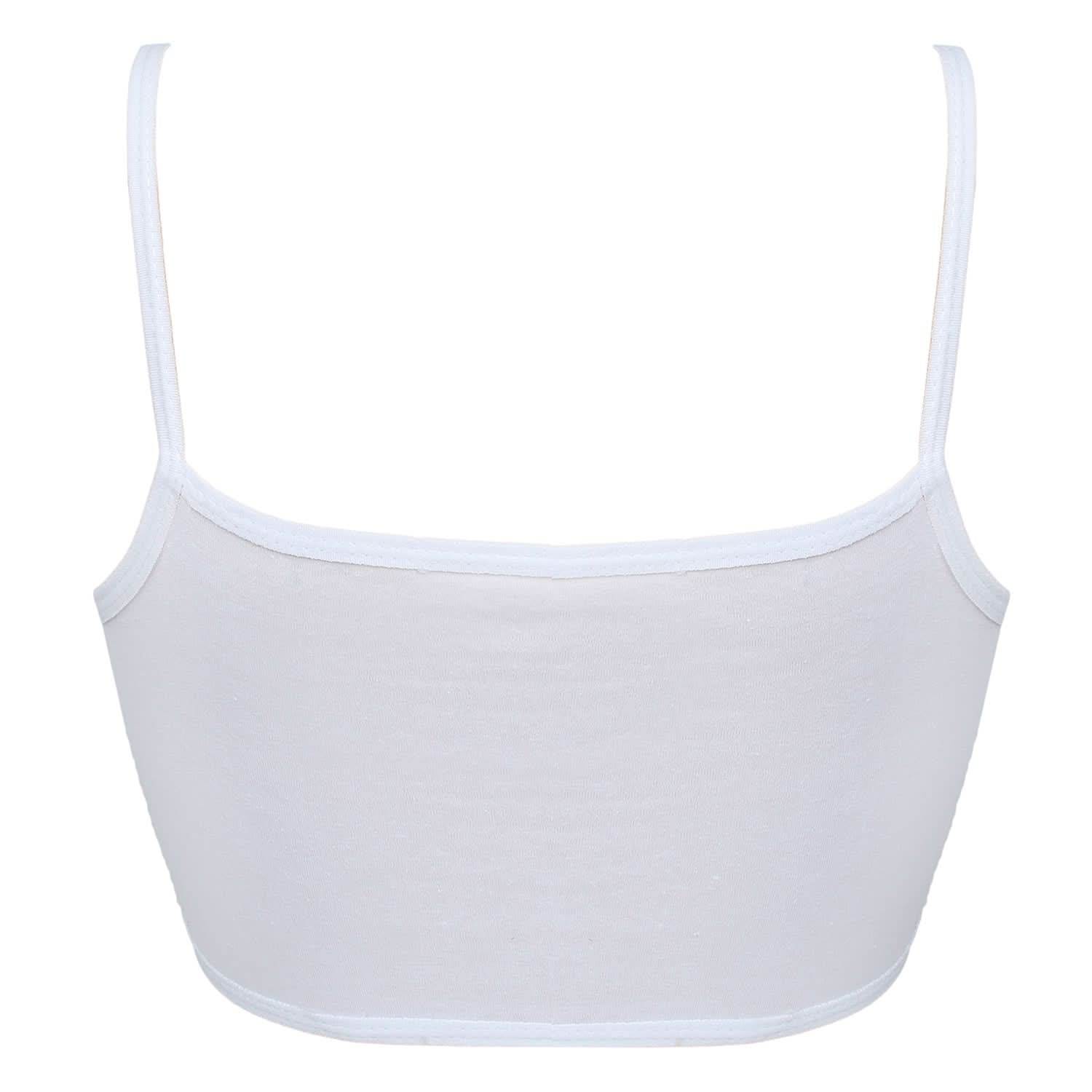 Girls Biddies - White, Girls Shameez Camisole & Biddies, Chase Value, Chase Value