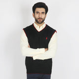Men's Sleevesless Sweater - Black, Men's Sweater & Sweat Shirts, Chase Value, Chase Value