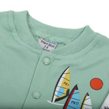 Newborn Boys Full Sleeves 2pcs Suit - Green, Newborn Boys Sets & Suits, Chase Value, Chase Value