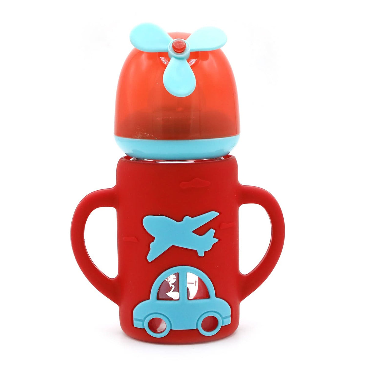 Feeder Bottle 120ml - Red, Feeding Supplies, Chase Value, Chase Value