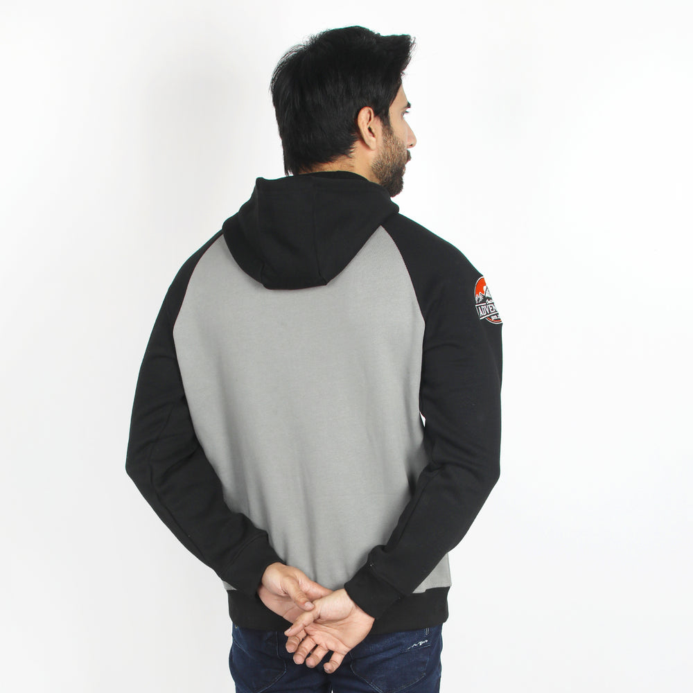 Eminent Men's Full Sleeves Jacket - Black & Grey, Men's Jackets & Hoodies, Eminent, Chase Value