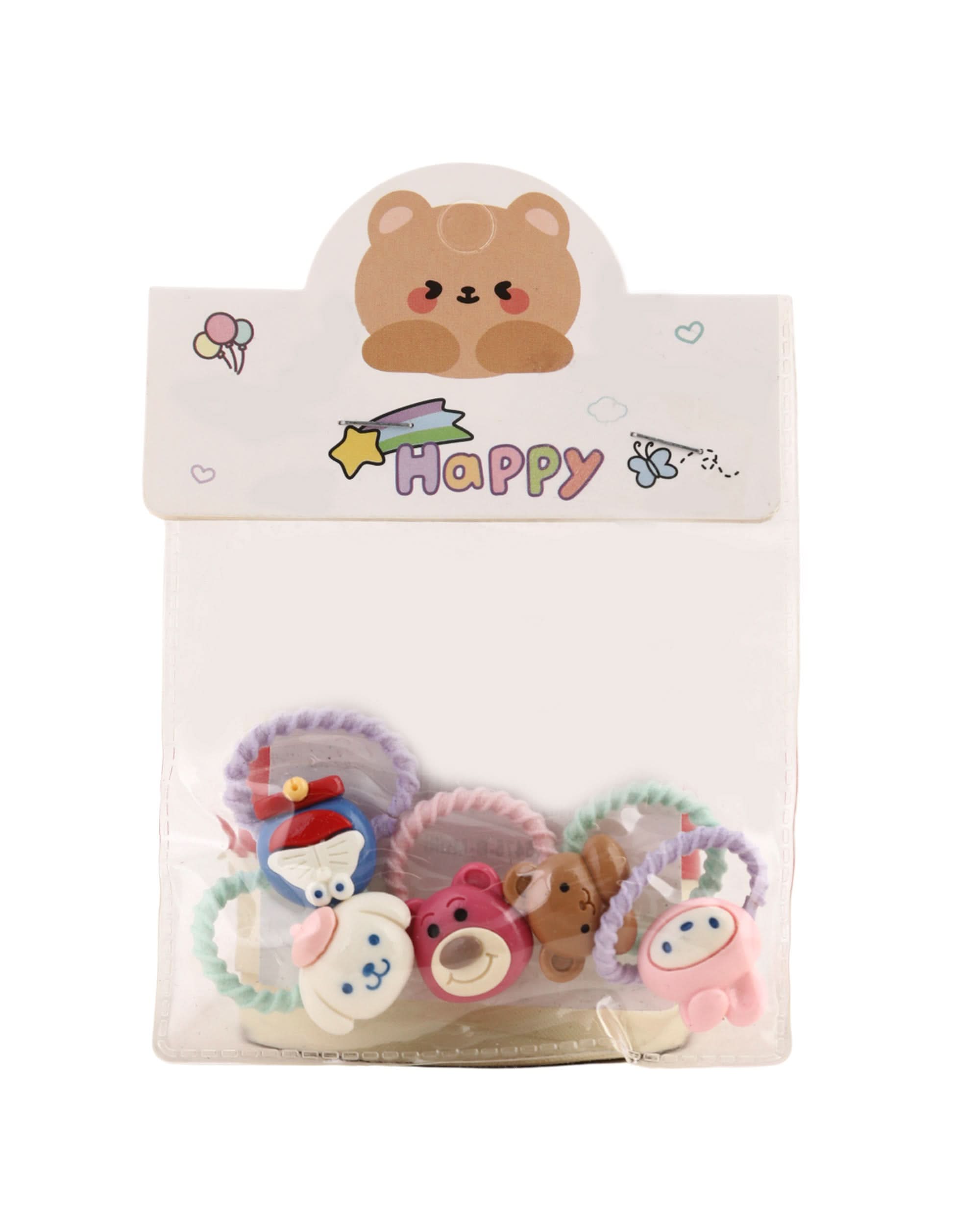 Hair Pony Cartoon - Multi Color, Girls Hair Accessories, Chase Value, Chase Value