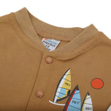 Newborn Boys Full Sleeves 2pcs Suit - Brown, Newborn Boys Sets & Suits, Chase Value, Chase Value