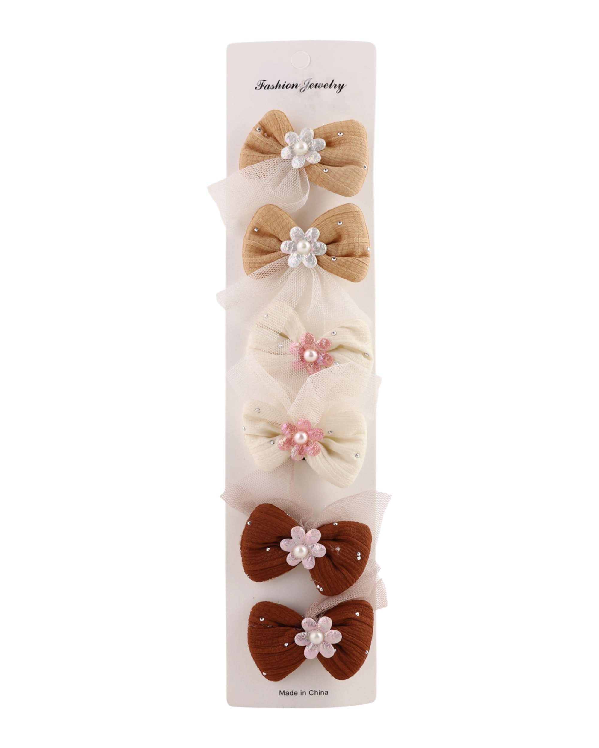 Hair Pins Card - Multi Color, Girls Hair Accessories, Chase Value, Chase Value