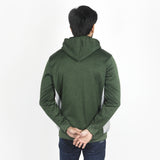 Men's Full Sleeves Hoodie Jacket - Green, Men's Jackets & Hoodies, Chase Value, Chase Value
