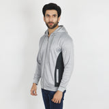 Men's Full Sleeves Hoodie Jacket - Grey, Men's Jackets & Hoodies, Chase Value, Chase Value