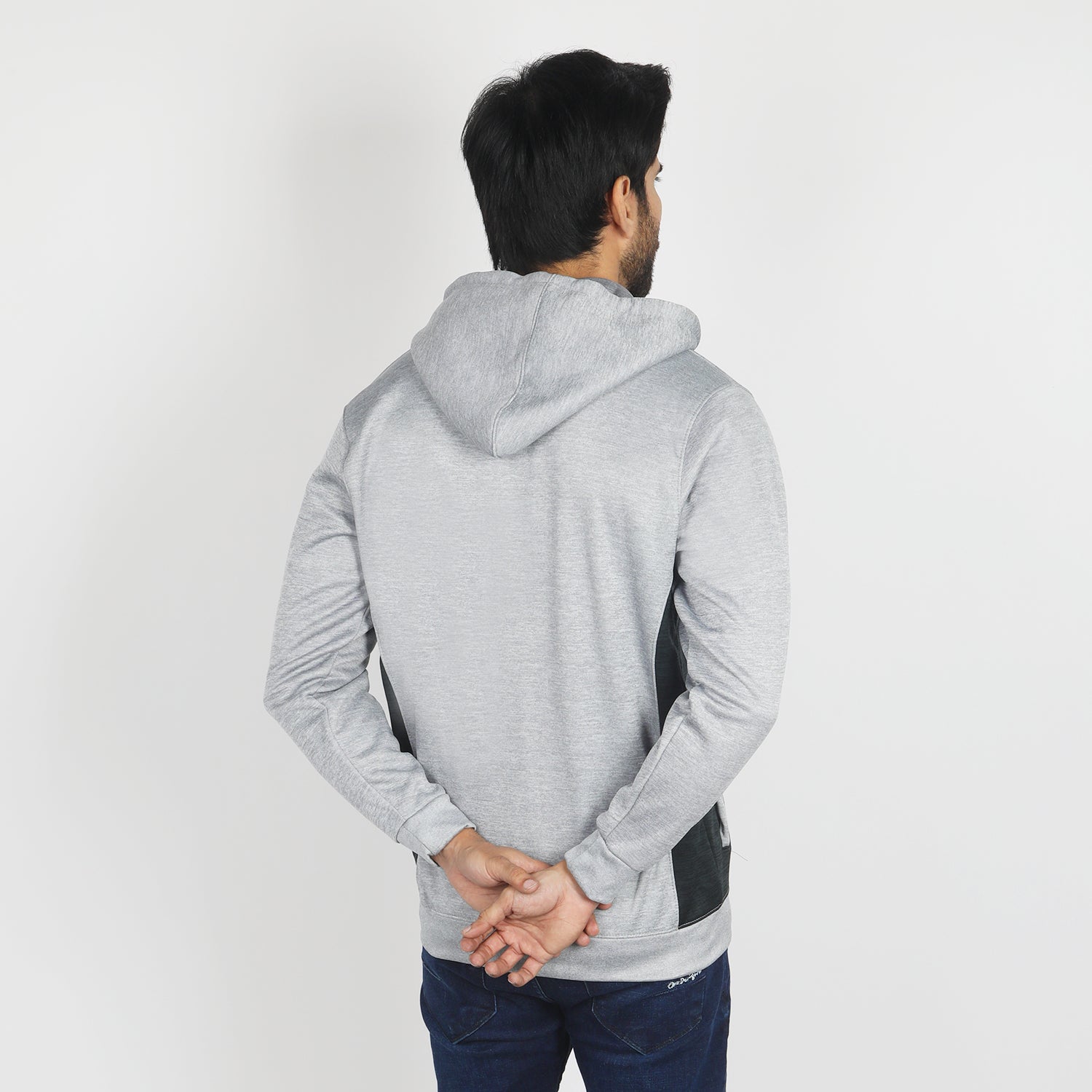 Men's Full Sleeves Hoodie Jacket - Grey, Men's Jackets & Hoodies, Chase Value, Chase Value
