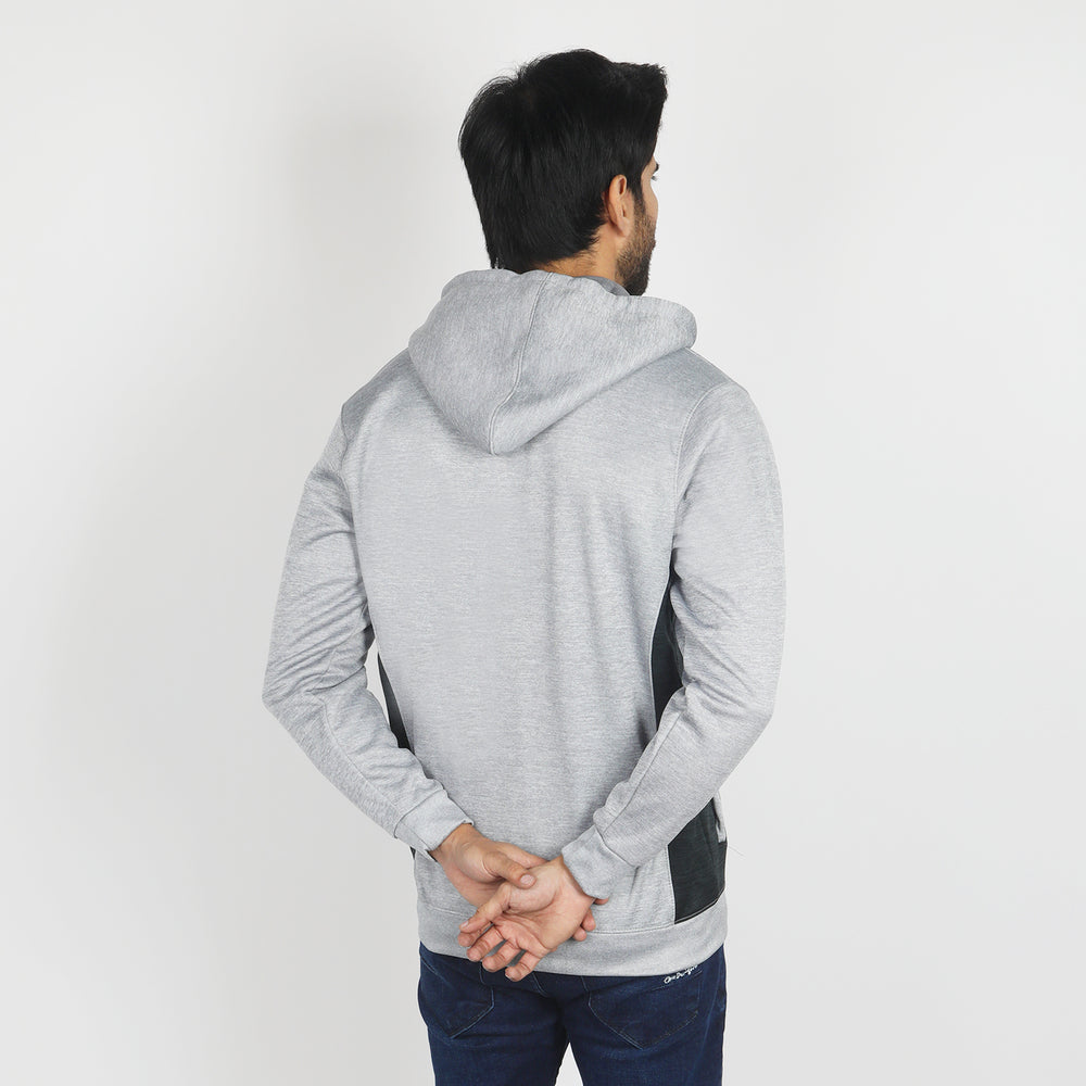 Men's Full Sleeves Hoodie Jacket - Grey, Men's Jackets & Hoodies, Chase Value, Chase Value