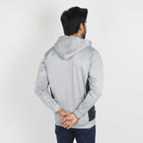 Men's Full Sleeves Hoodie Jacket - Grey, Men's Jackets & Hoodies, Chase Value, Chase Value