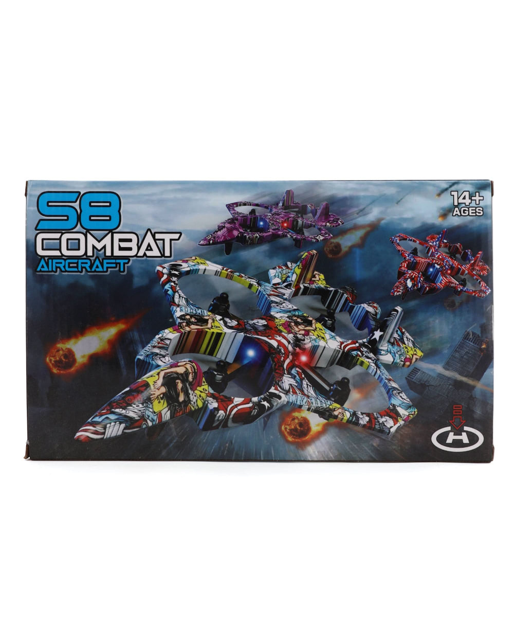 2.4G Remote Control Airplane with LED Lights, Remote Control, Chase Value, Chase Value