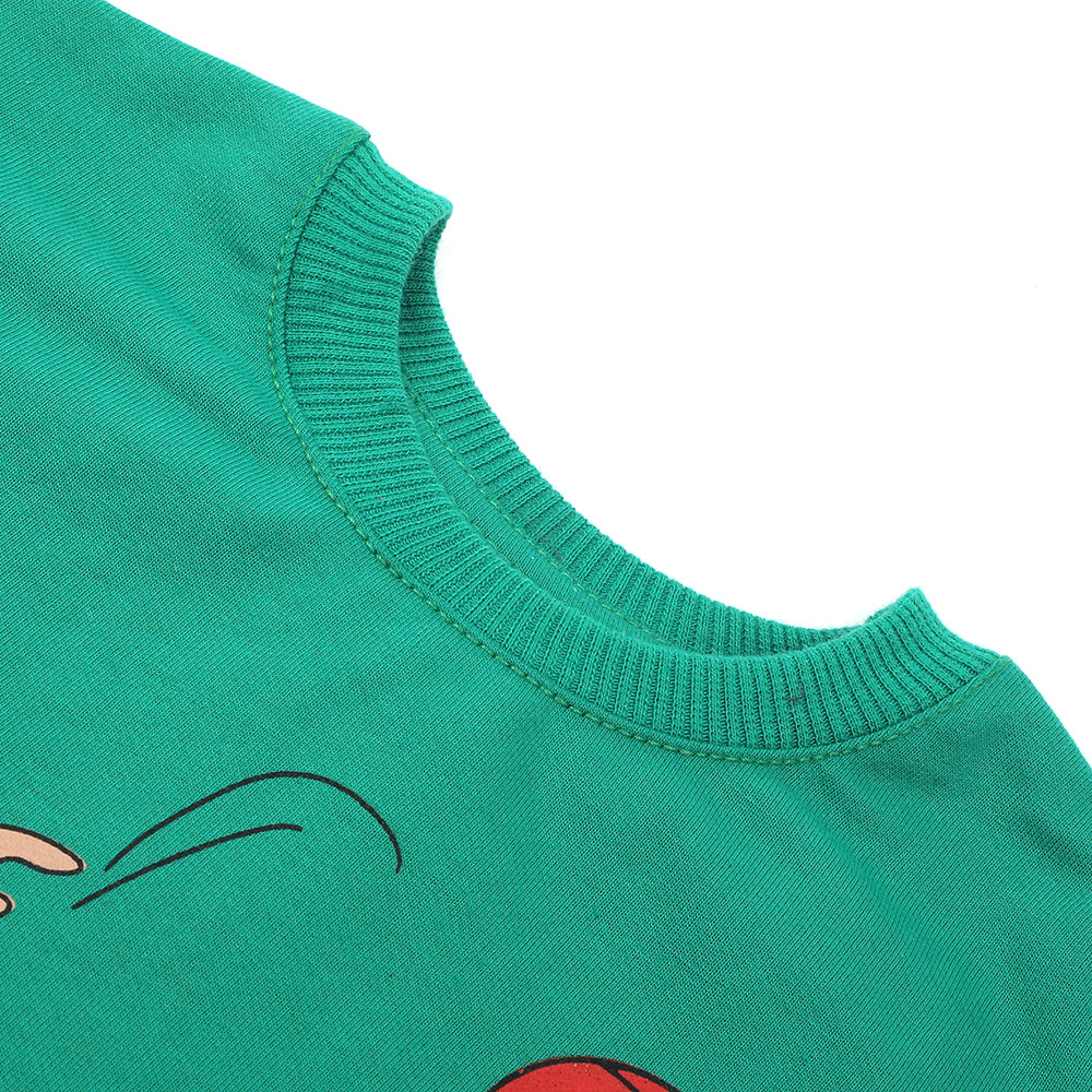 Boys Full Sleeves SweatShirt - Green, Boys Hoodies & Sweat Shirts, Chase Value, Chase Value