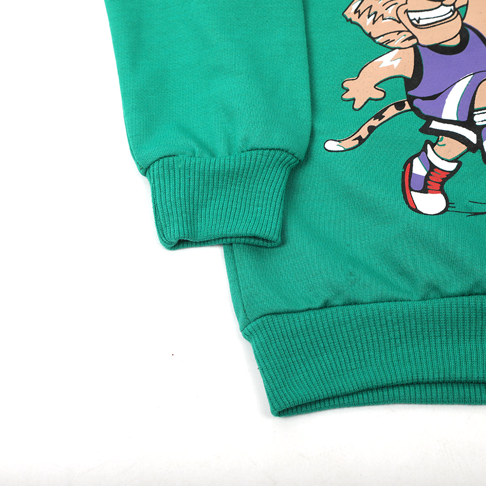 Boys Full Sleeves SweatShirt - Green, Boys Hoodies & Sweat Shirts, Chase Value, Chase Value