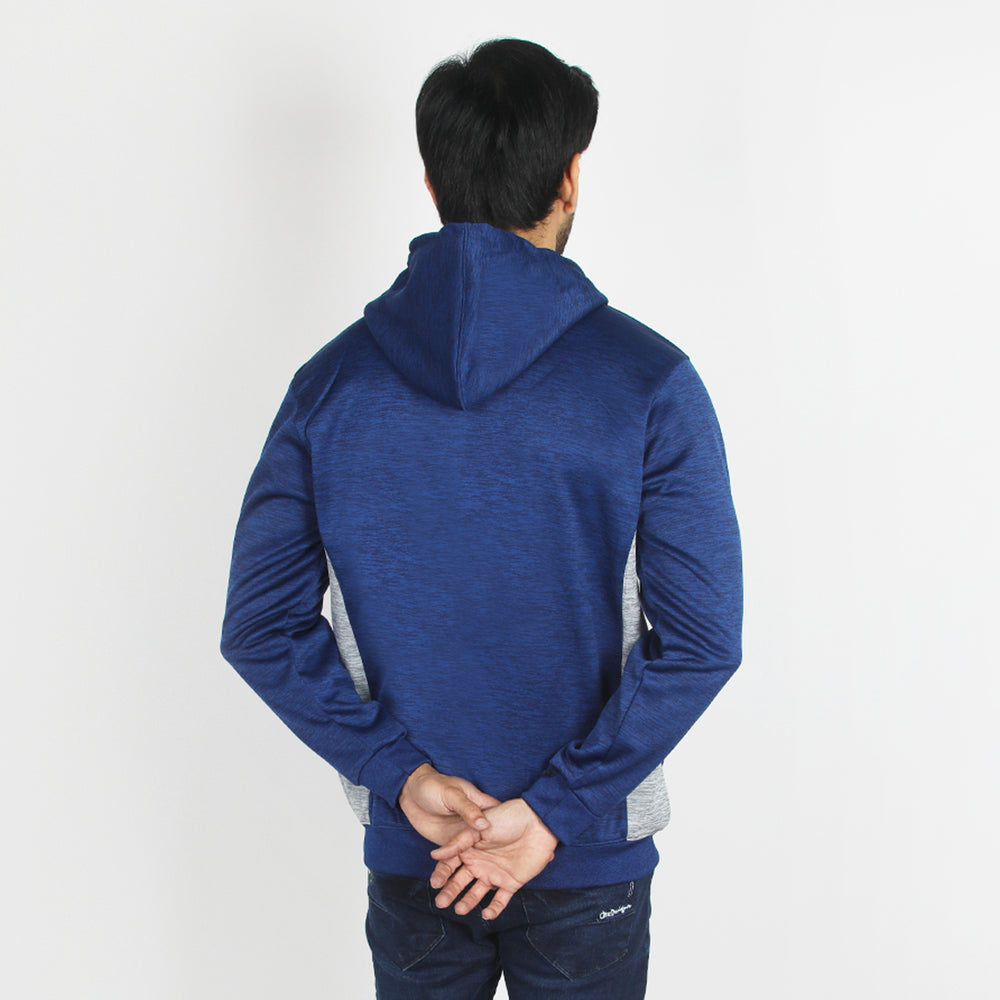 Men's Full Sleeves Hoodie Jacket - Navy Blue, Men's Jackets & Hoodies, Chase Value, Chase Value