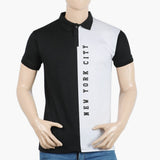 Men's Half Sleeves Polo T-Shirt - Black, Men's T-Shirts & Polos, Chase Value, Chase Value