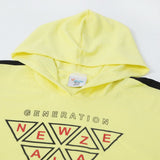 Boys Hooded T-Shirt - Yellow, Boys T-Shirts, Chase Value, Chase Value